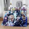 Cartoon Sword Art Online bedruckte Decken Picknickdecke Warme Flanelldecken Heim-Bettwäsche Decken für Betten Geburtstagsgeschenk