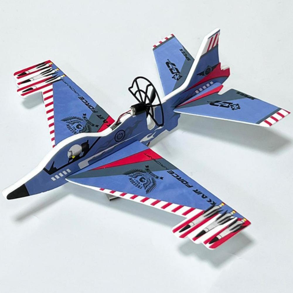 28*26*6.5cm Outdoor Toy Random Color Electric Plane Aircraft High Quality Inertial Foam Toys
