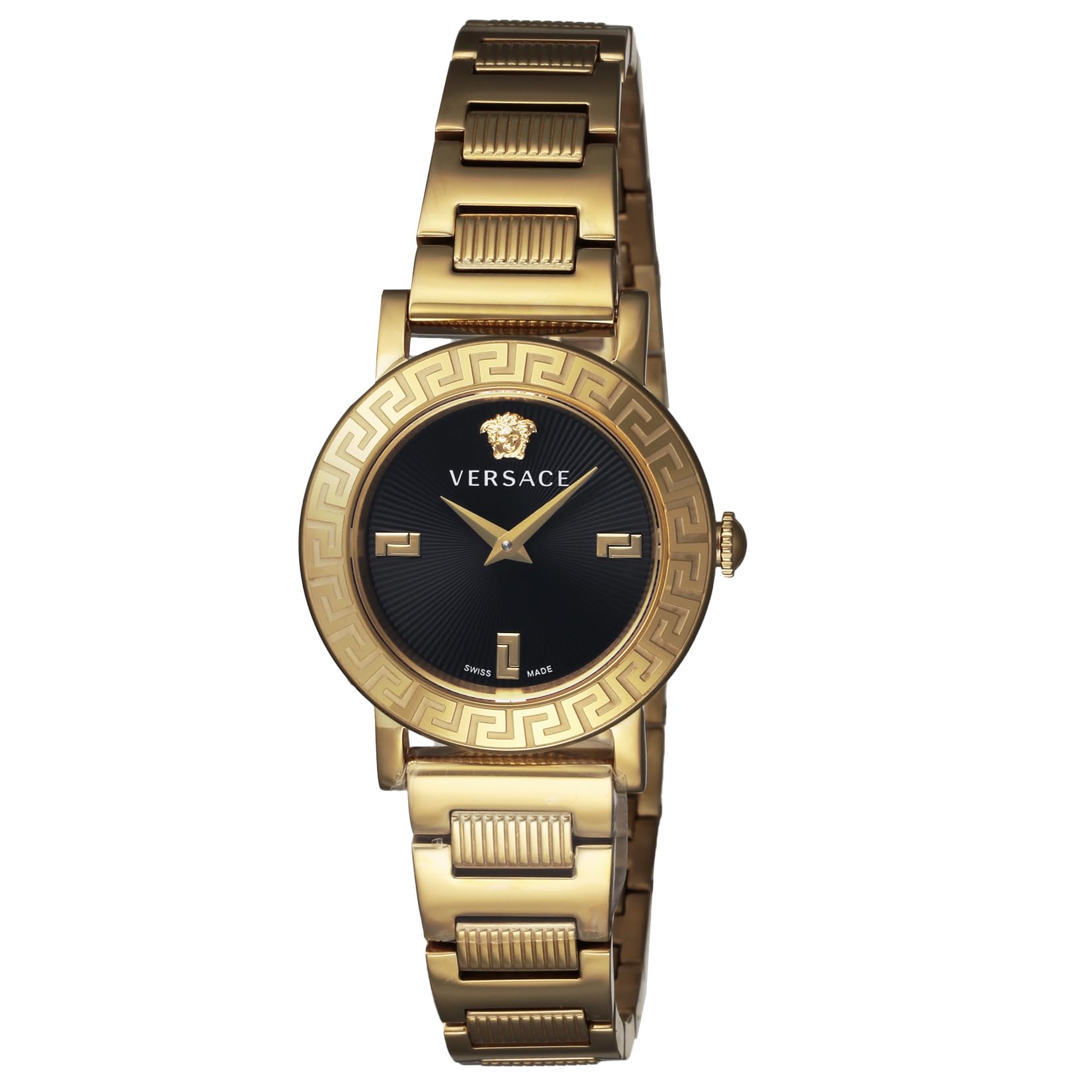 

Watch STUD ICON Black Dial Quartz Daily Waterproof Sapphire Glass 28mm VE6M00622 Gold [Versace] Women s [Item] чорний