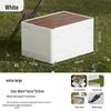 Bingyue Camping Foldable Storage Box with Wood Lid
