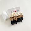 2025 Chic Satin Solid Color Hair Ring - Elegant, Versatile French Style Headband for Women