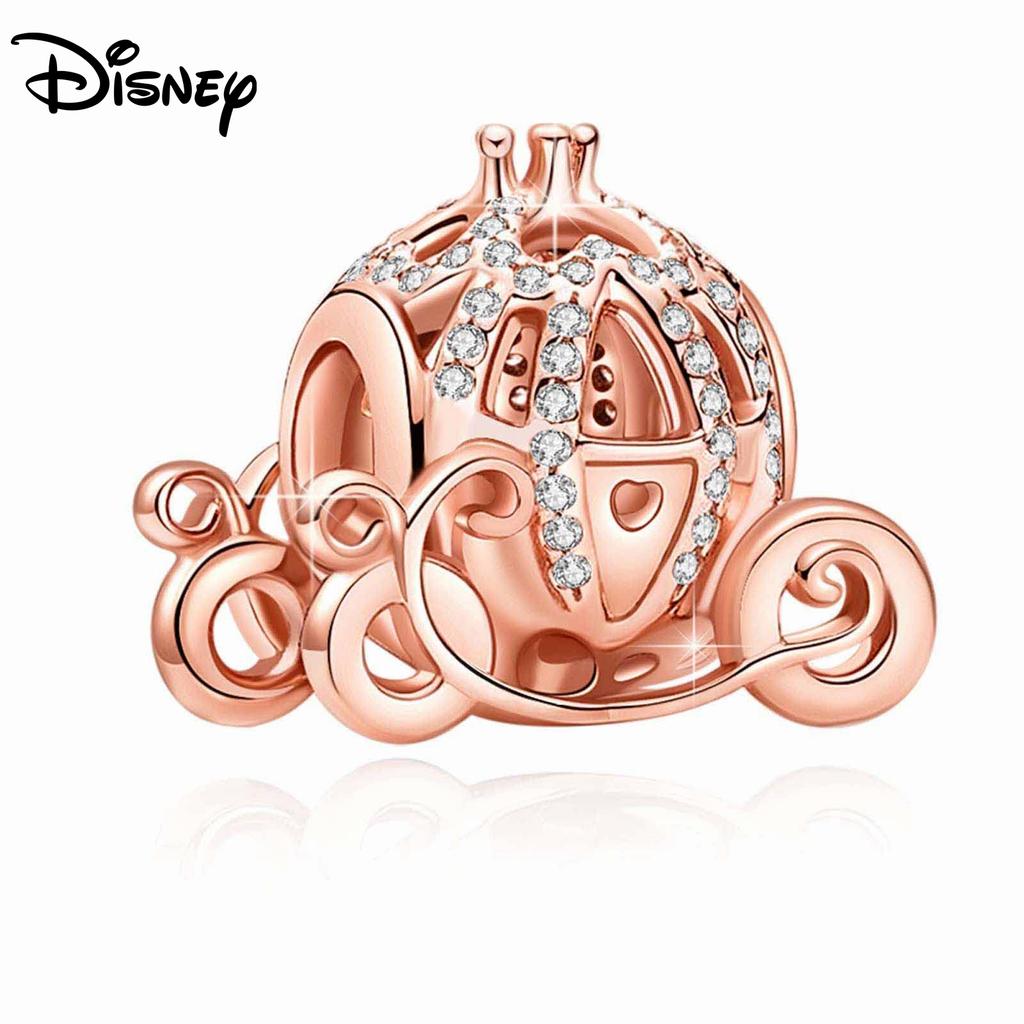 Disney 925 Silver Red Spider Ratatouille Charms Bead Earrings Bracelet Fit Original Bracelets DIY Birthday Jewelry Gift