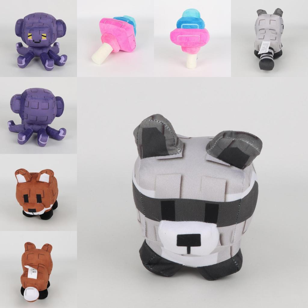 Minecraft Wachse einen Garten Plüsch Königin Biene Gartenspielzeug mit PP-Baumwolle für Kinder und Sammler