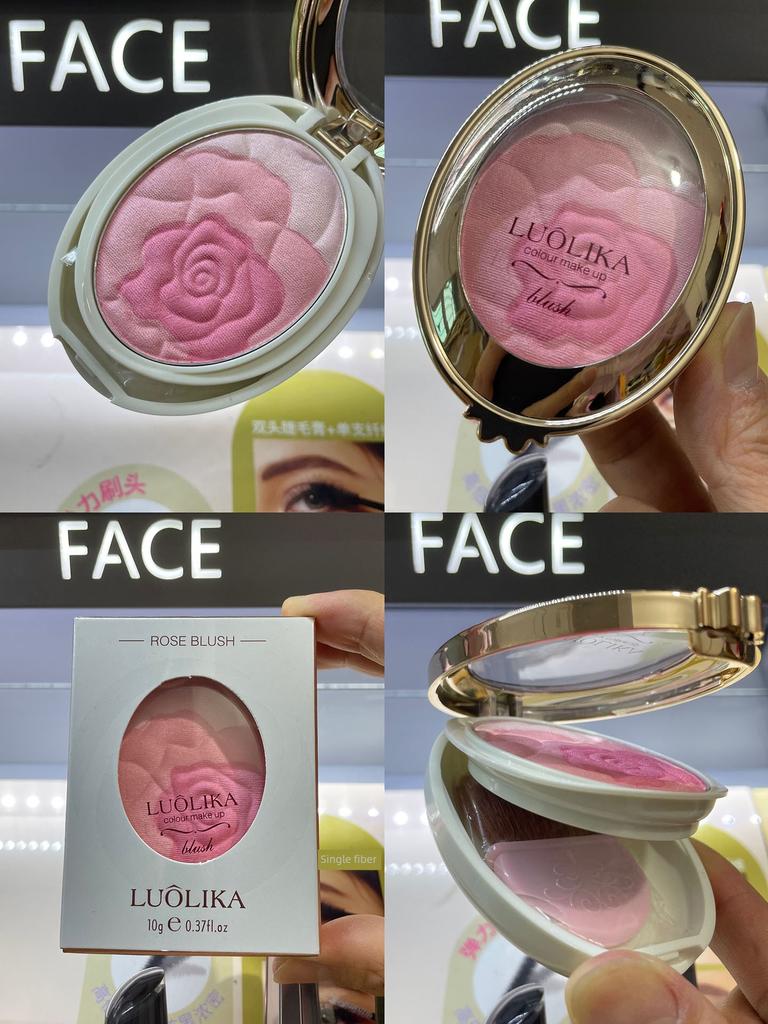 Qdsuh Butterfly Rose Genuine Moisturizing Blush