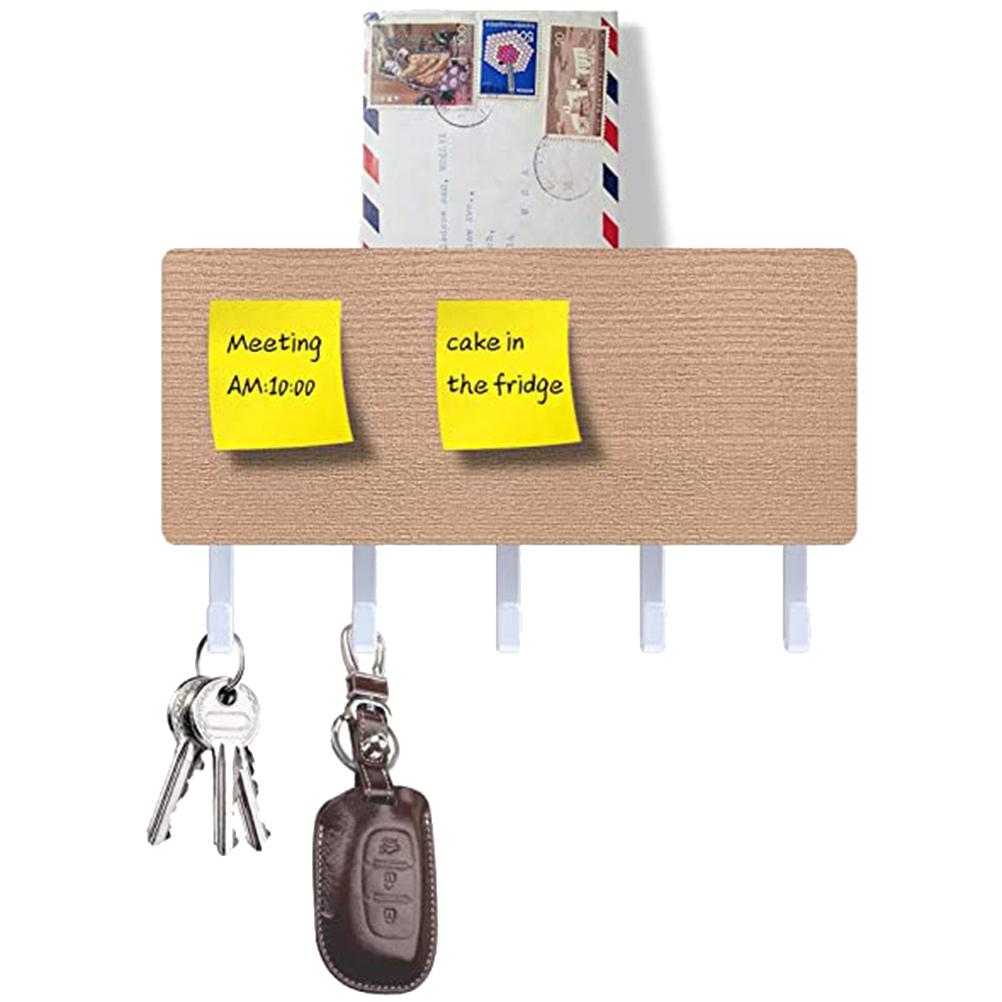 Schlüsselhalter Mehrzweck Schlüsselhaken Wandmontage Schlüsselaufhänger für Eingangsbereich Windfang Flur Küche Büro