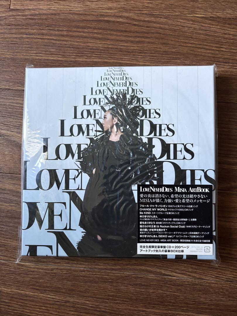 

[USED] MISIA LOVE NEVER DIES Limited Deluxe Edition with Art Book