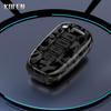 Abs Carbon Fiber Car Key Case Cover For Hyundai Ix35 Elantra Sonata 8 9 For Kia Sportage K5 K2 Sorento Optima Forte Shell Fob
