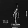Miniature Napoleonic Wars Soldiers Figures Set Metal Flat Army Men Collection for Home Office Desk Decoration Game Chess Pieces