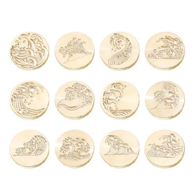 Wachssiegel Stempelkopf Ersatz für Festival Briefumschlag