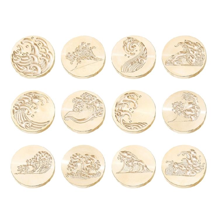 Wachssiegel Stempelkopf Ersatz für Festival Briefumschlag