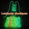 Luminous Shoe laces 0.5CM Bold High Quality Fluorescent Shoelaces Glow In The Dark Night Round Shoelace Sneaker Laces Shoes