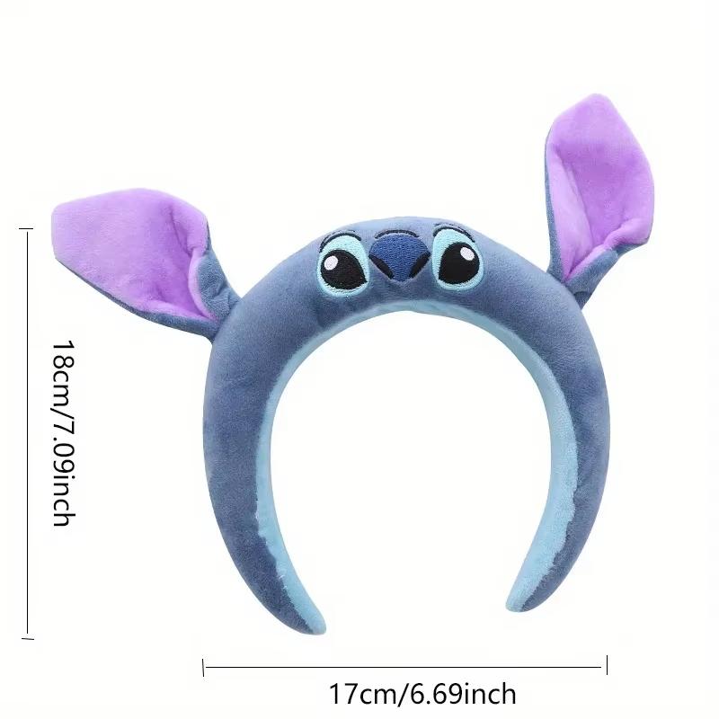 MINISO Face Wash Headband Cute Anime Fun Headband Fancy Anti Slip Headband Girl's Gift