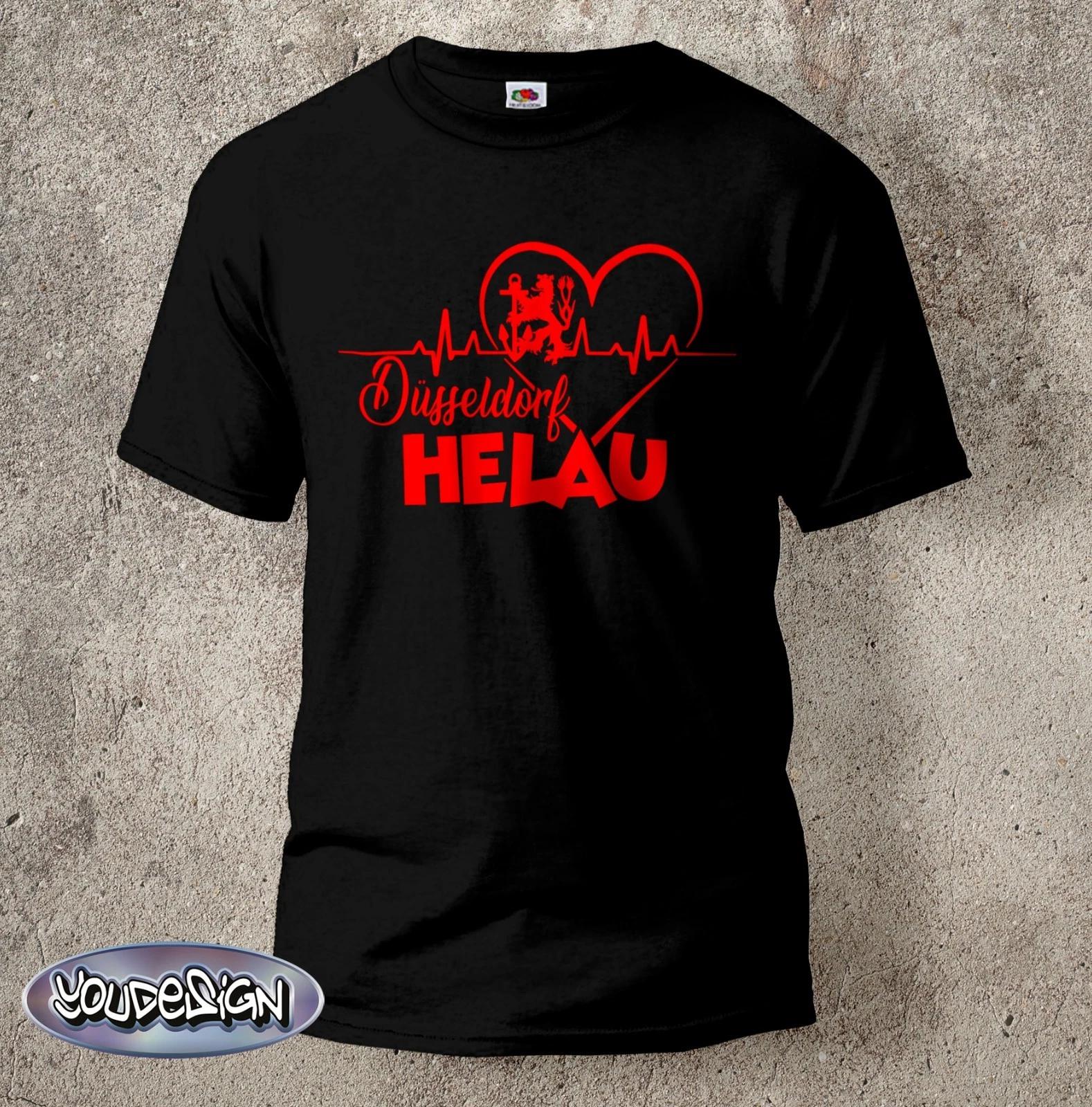 Düsseldorf Helau T-shirt fun shirt shirt costume carnival party S-5XL L