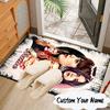 Custom Name Kpop Aesthetic Collage Carpet, Chair Rug,Area Rug for Office Bedroom Living Rooms Bedroom, Doormat Decor Christmas Fan Gifts