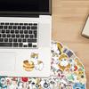 10/30/50pcs Funny Cute Cat Cartoon Stickers Kawaii Creative Graffiti Kitten Decals DIY Laptop Water Bottle Phone Sticker Decor