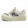 Excellent GUCCI sneakers Logo design, GG pattern, lace-up leather 35 670408 Used