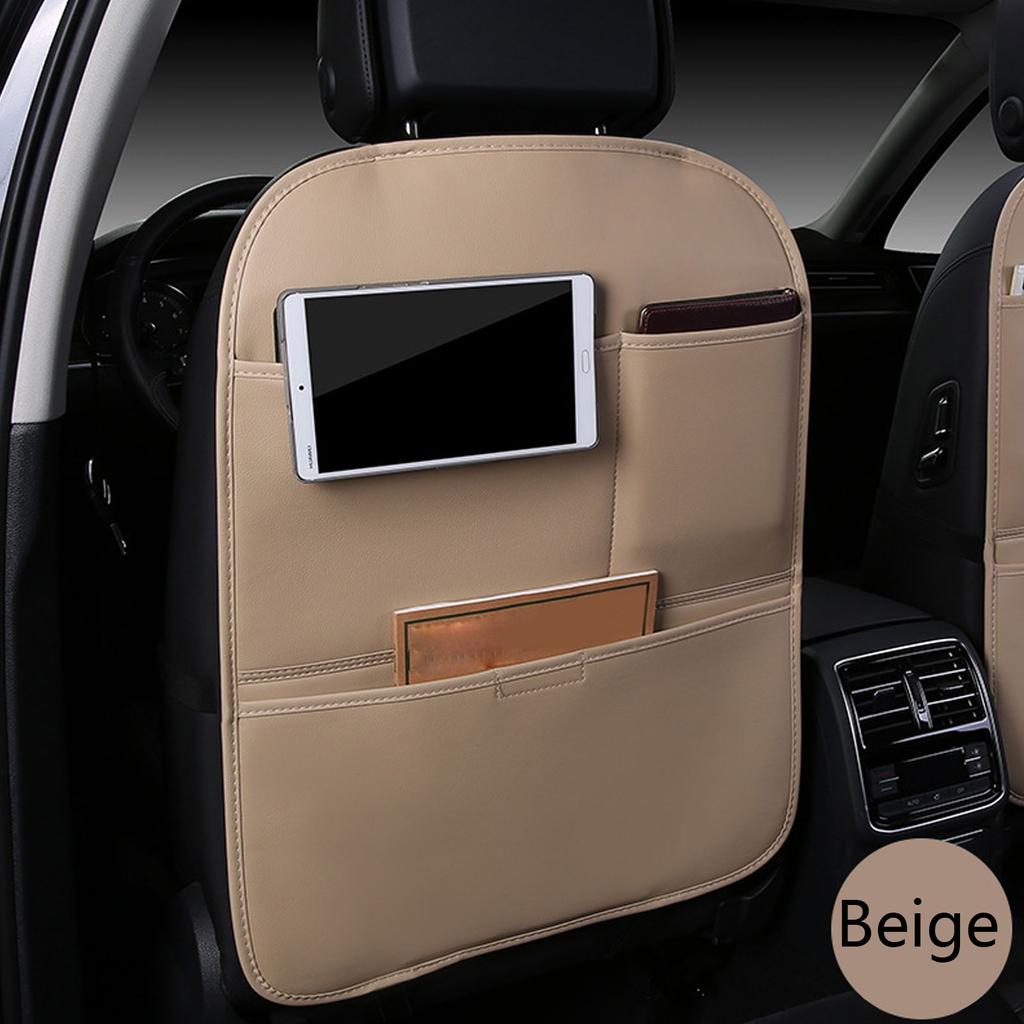 1PC Car Seat Back PU leather Protector Dust-proof For Children/ Baby Kick Mat Protect from Mud Dirt waterproof car seat cover