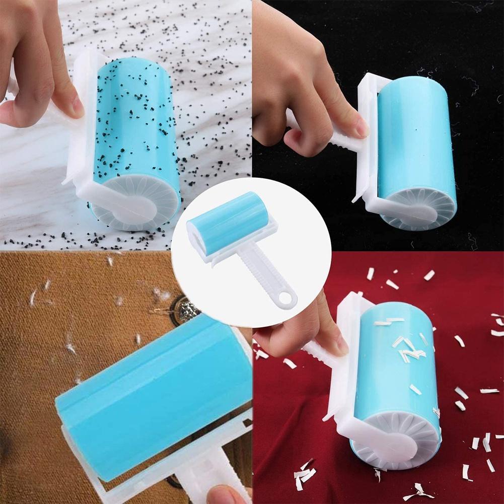 M-Modern-Washable Lint Roller 5 Pack, Reusable Sticky Pet Hair Lint Remover With Cover For Clothes, Pet Hairs, Carseats