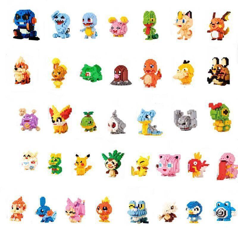 Blocks Toy Micro Construction Creative Building Children Gift Birthday