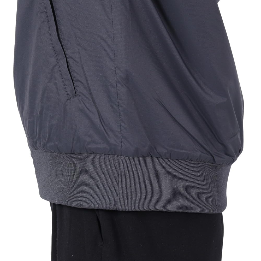 The North Face Reversible Tech Air Asphalt Size XL Men's Hoodie, Stretch, Anti-Static, Gray/Mixed Charcoal,