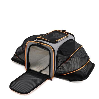 Portable Expandable Cat Backpack: Large Capacity Pet Handbag