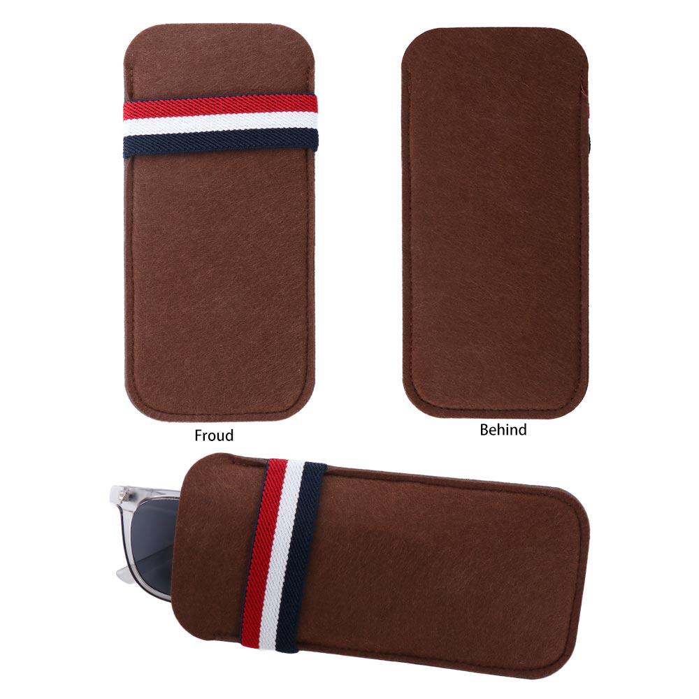 Portable Felt Cloth Eyewear Accessories Glasses Bags Glasses Box Glasses Storage Sunglasses Bag