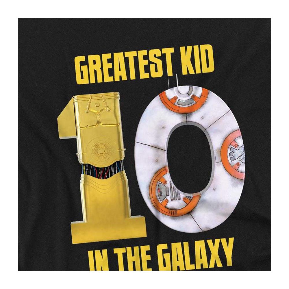 Star Wars Childrens/Kids Greatest Kid C3PO BB-8 10th Birthday Sweatshirt