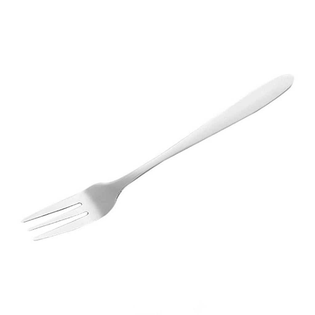 Edelstahl Geschirr Abendessen Gabeln Obst Salat Kuchen Dessert Servieren Gabel (Dreizinkig)