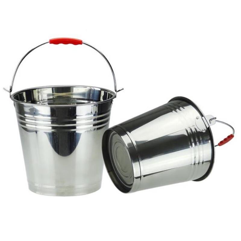 Supor 32cm Thickened Stainless Steel Portable Water Bucket