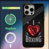 Sport Boxing Gloves Phone Case For iPhone 16,15,14,13,12,11,Plus,Pro,Max,Mini Magsafe Magnetic Wireless Charging