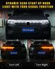 Sekventiell flytande blinkers Bil LED-tejp Ljus, 12 V, Motorhuvsljus, Delight, DRL,
