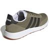 Adidas Neo Run 60s 2.0 Comfortable Fabric Slip-Resistant Durable Low-Top Casual Running Shoes Men Sneakers Green Black GY3703