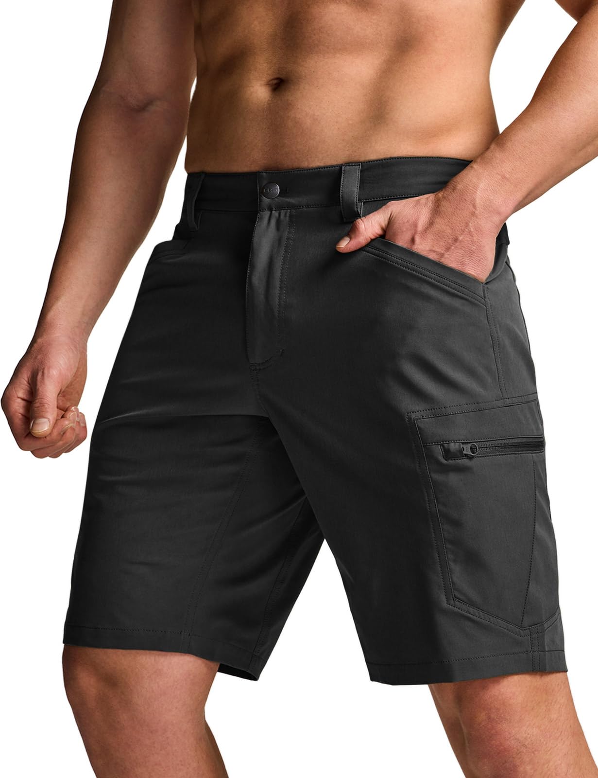 

CQR Cargo Tactical Loose Summer Work Men s Shorts, Breathable, Sweat-Wicking, Quick-Drying, Lightweight, Fit, Pants, Hiking, Camping,