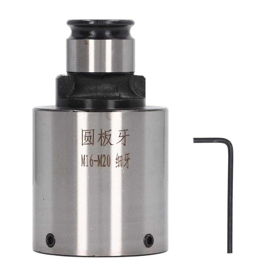 Pinça Porta-Matriz Redonda Aço Carbono Porta-Matriz de Roscagem para Rosca Macho 30mm Diâmetro Externo GT24 M16 M20