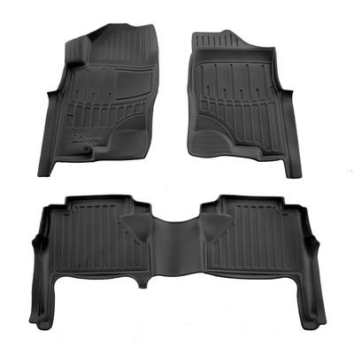 Rugs 3D (5 Pcs, Polyurethane) for Nissan Navara 2006-2015