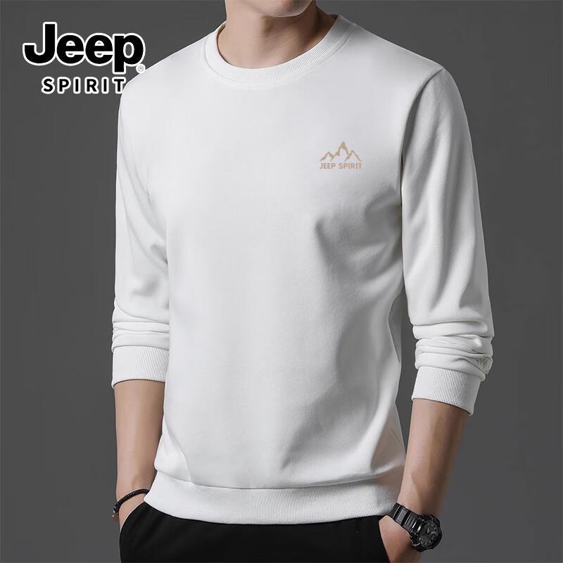 

JEEP SPIRIT Men s Casual Crew Neck Sweatshirt XL