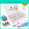 Premium Stainless Steel French Piping Tips Baking Tool Set For Cake Decorating Enthusiasts