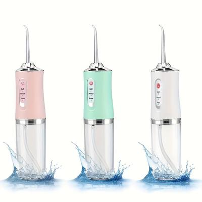 Hydropulseur dentaire portable USB, 200 ml, 4 buses, nettoyage buccal