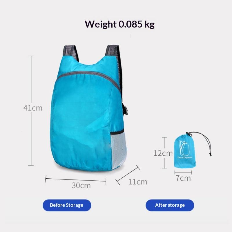 Ultralight Folding Bag Men Women Waterproof High-Volume Portable Backpack Lightweight Travel Bags Outdoor Sports Backpack