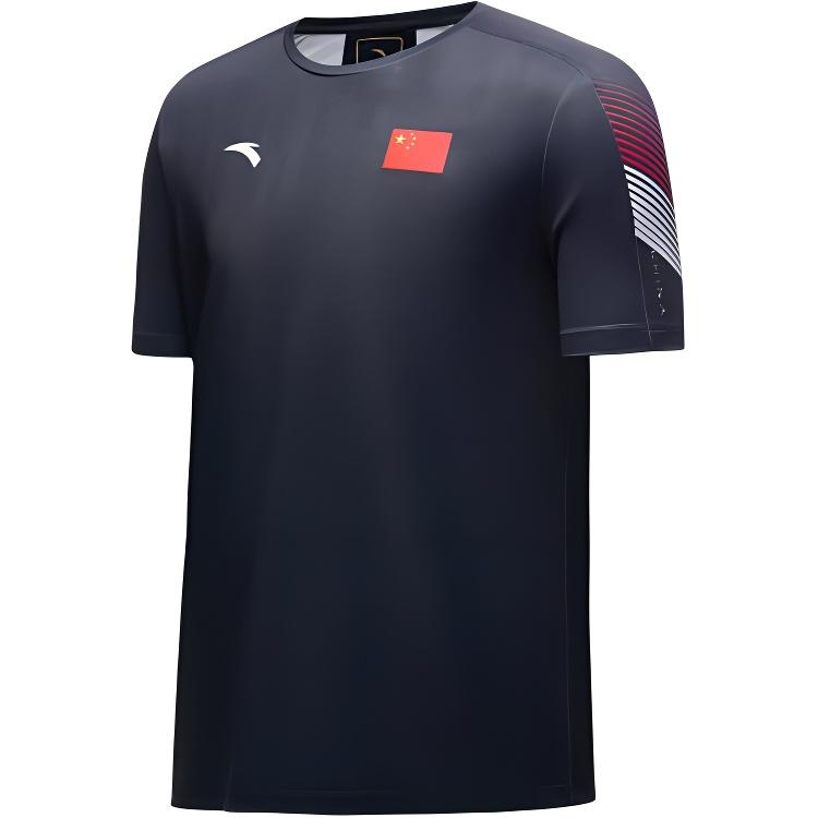 

Anta Team Uniform Series Sports Casual Simple Round Neck Pullover Short Sleeve T-Shirt Unisex Tops 452330101-3 M