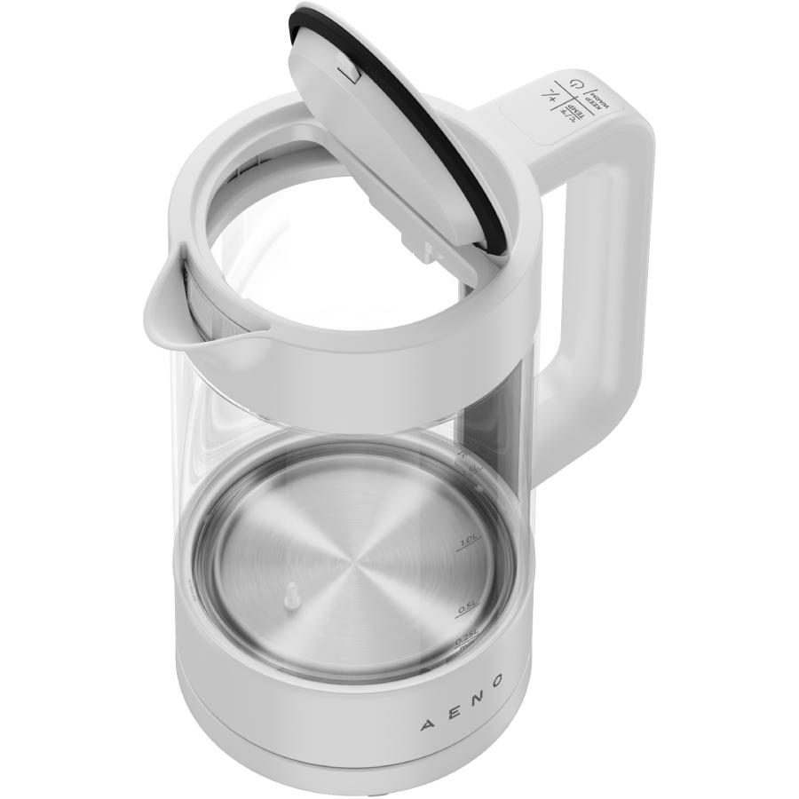 Aeno Ek5 Electric Kettle 1.7L Glass Temperature Control 40-100 Strix
