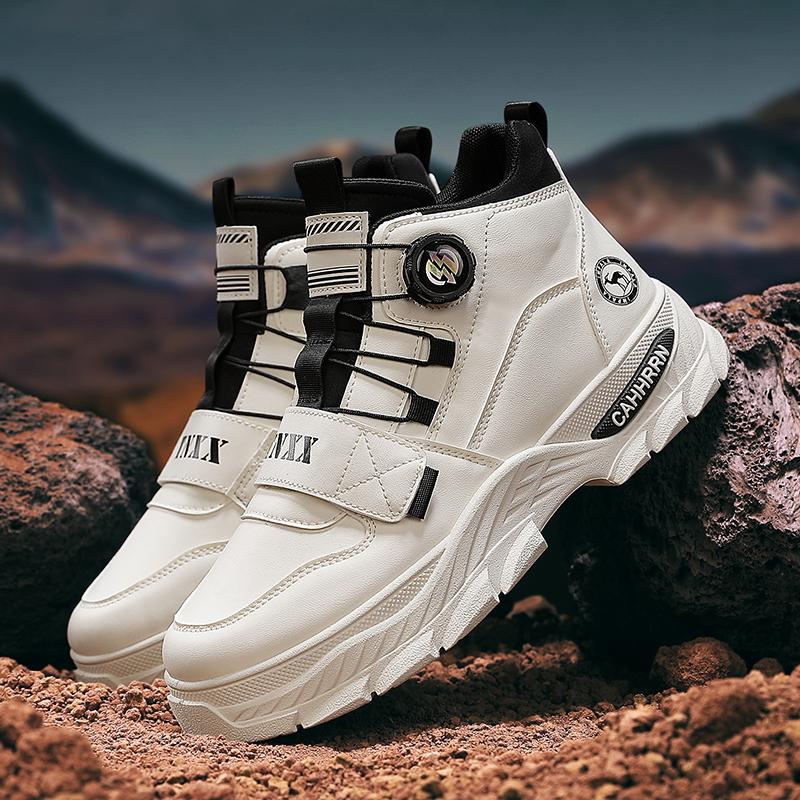 Fashion CYYTL Mens Boots Casual Shoes Cowboy Combat Tactical Motorcycle Winter Chelsea Ankle Work Outdoor Hiking Designer Luxury Leather