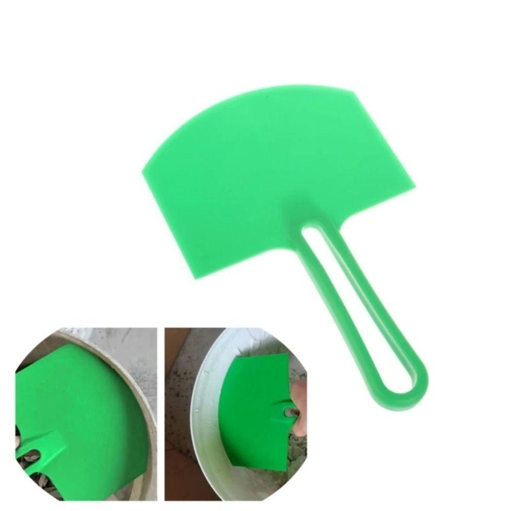 Arc Shovel Mud Pan Curved Bucket Scoop Plaster Loading Tool Ceiling Porcelain Tiles