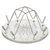 Stainless Steel 4 Slices Foldable Toaster Non-Stick Slice Bread Grills Rack Camping Equipment