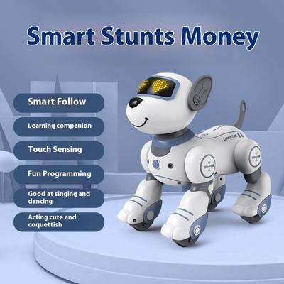 Intelligenter Früherziehungs-Roboterhund Roboter Kinderspielzeug Pädagogisch Junge Elektrisch 1-3 Jahre Hundeklub Neujahrsgeschenk