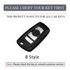 Zinc Alloy Leather Car Smart Key Case Cover For BMW M Performance F30 F20 F10 F18 F22 F01 X3 X4 F06 F02 M3 M5 Keychain Accessory
