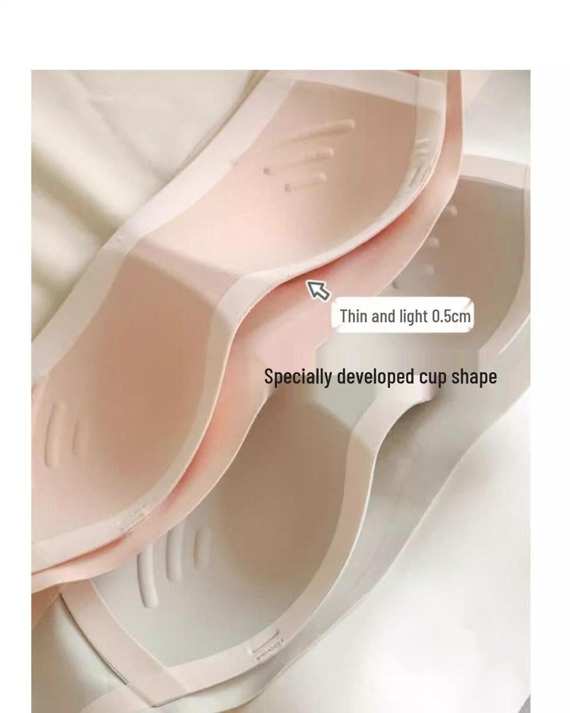 Nahtloses trägerloses Bandeau mit rutschfestem Geleistreifen für Damen, Schönes Rückendesign, Ideal für kleine Brüste