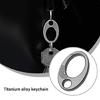 2pcs Detachable Open Screw Buckles Leather Craft Shackles Straps Belt Carabiner for Daily Use and Outdoor Excursions