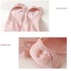 Women Invisible Cotton Boat Socks Mesh Breathable Ankle Low Cut Silicone Non-slip Socks