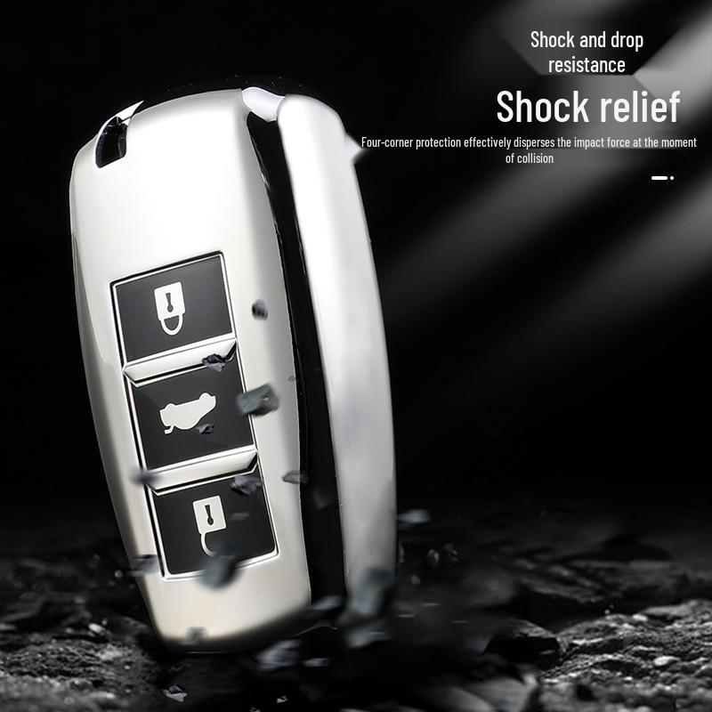 BYD Key Case: Full Coverage for 22 Qin Plus DMI, EV, e2, d1, Dolphin, e3, and Yuan Pro.